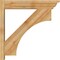 Ekena Millwork Westlake Rough Sawn Traditional Outlooker, Western Red Cedar, 6"W x 28"D x 28"H OUT06X28X28WTL01RWR - alternate 3